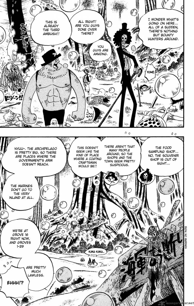 One Piece - Chapter 498 : The Eleven Supernovas