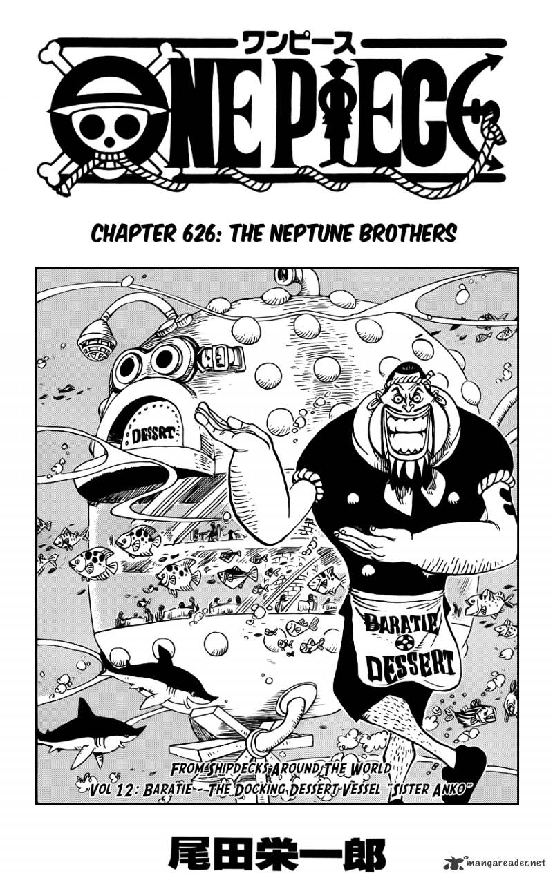 One Piece - Chapter 626 : The Three Neptune Brothers