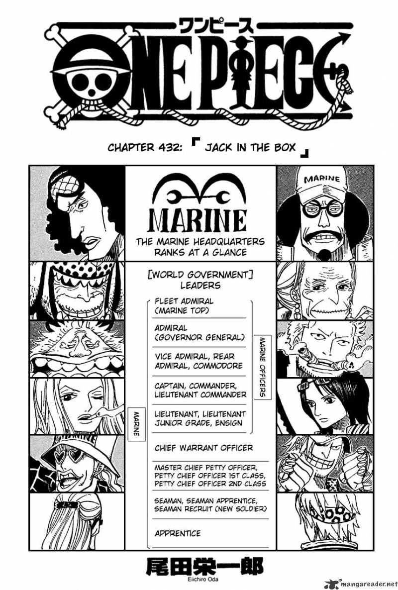 One Piece - Chapter 432 : Jack In The Box