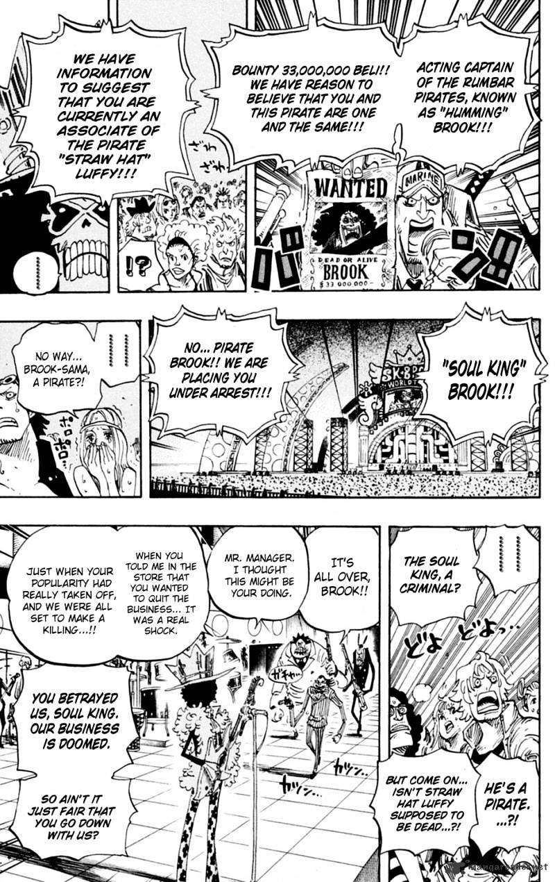 One Piece - Chapter 600 : The Island Of Restarting