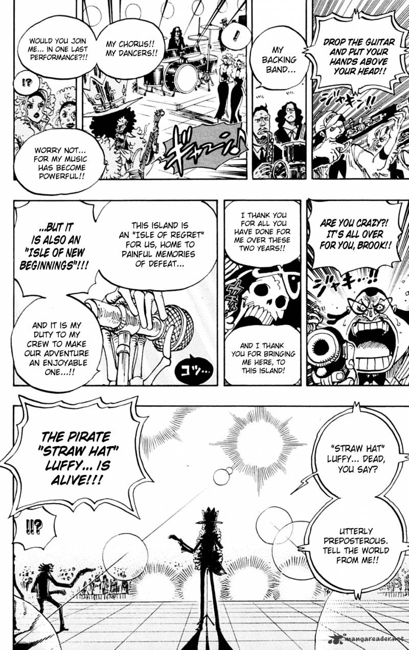 One Piece - Chapter 600 : The Island Of Restarting