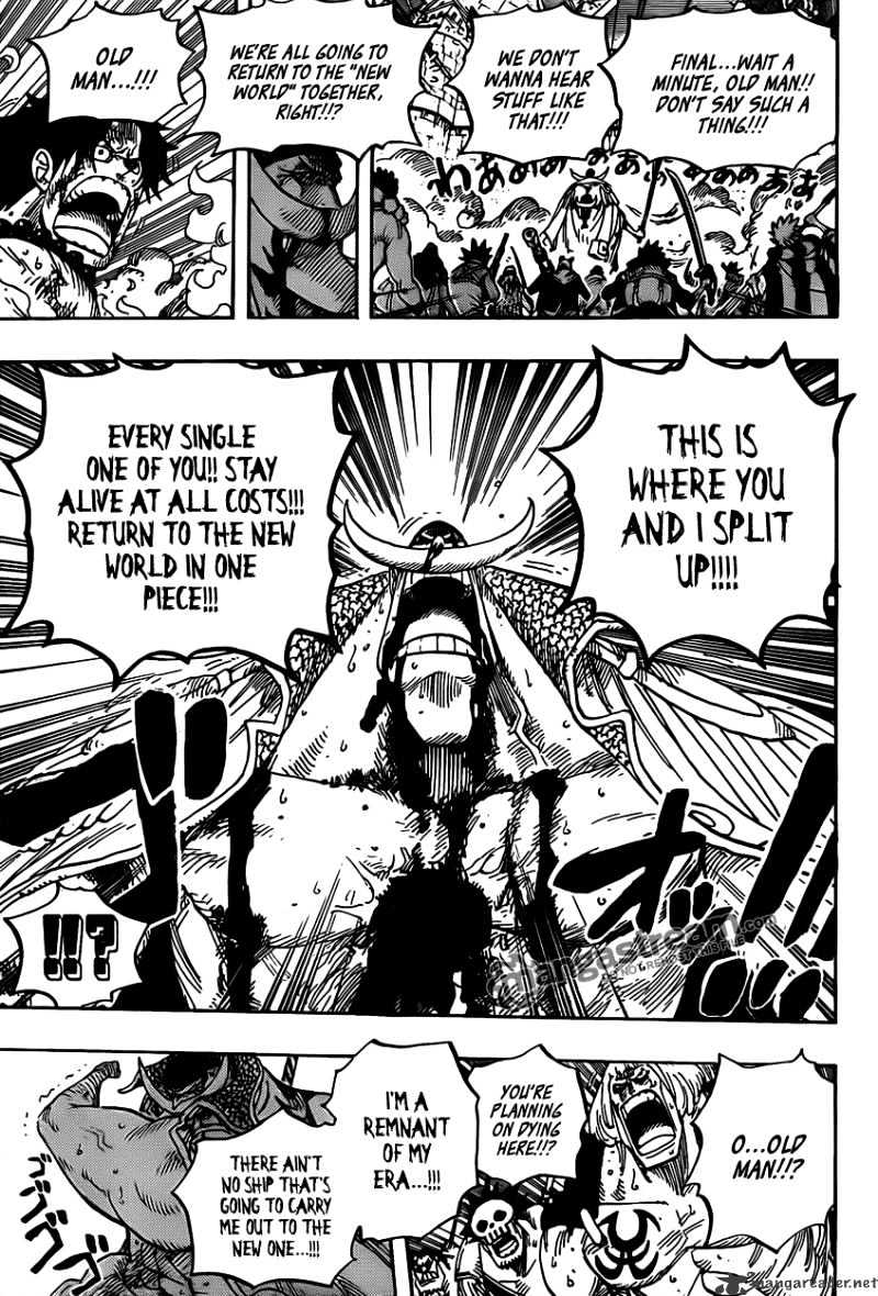 One Piece - Chapter 572 : The Times, They Are A-Changing