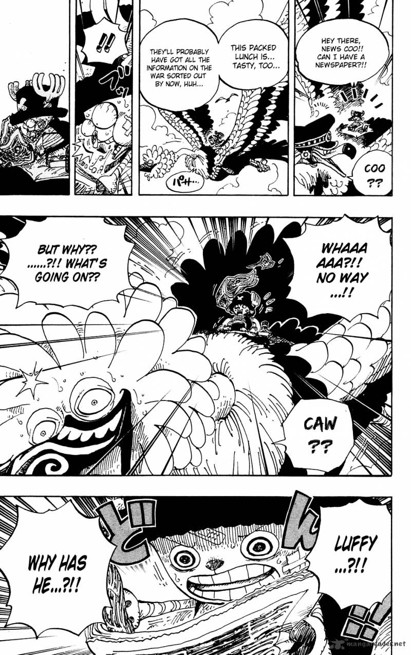 One Piece - Chapter 591 : You Sure Thats Alright?