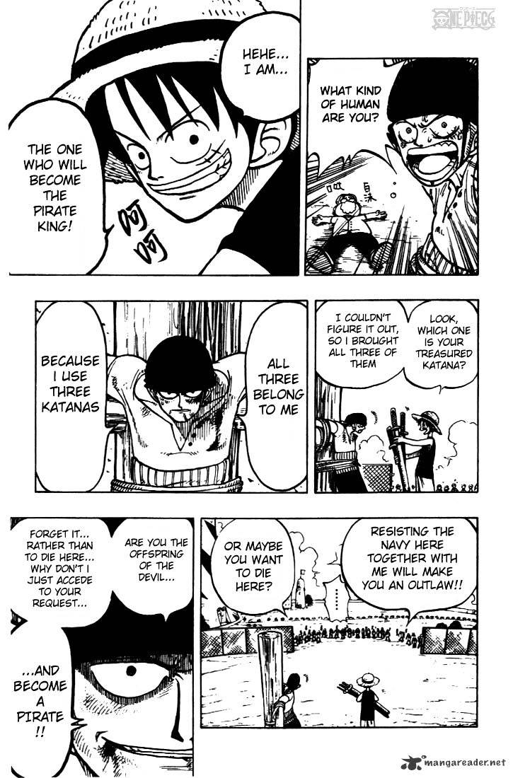 One Piece - Chapter 5 : Pirate King And The Great Swordsman