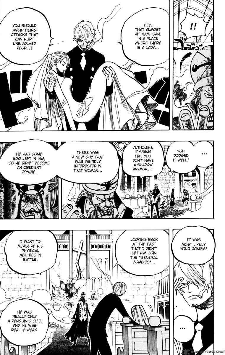 One Piece - Chapter 463 : Pirate Sanji Vs. Mystrious Absalom