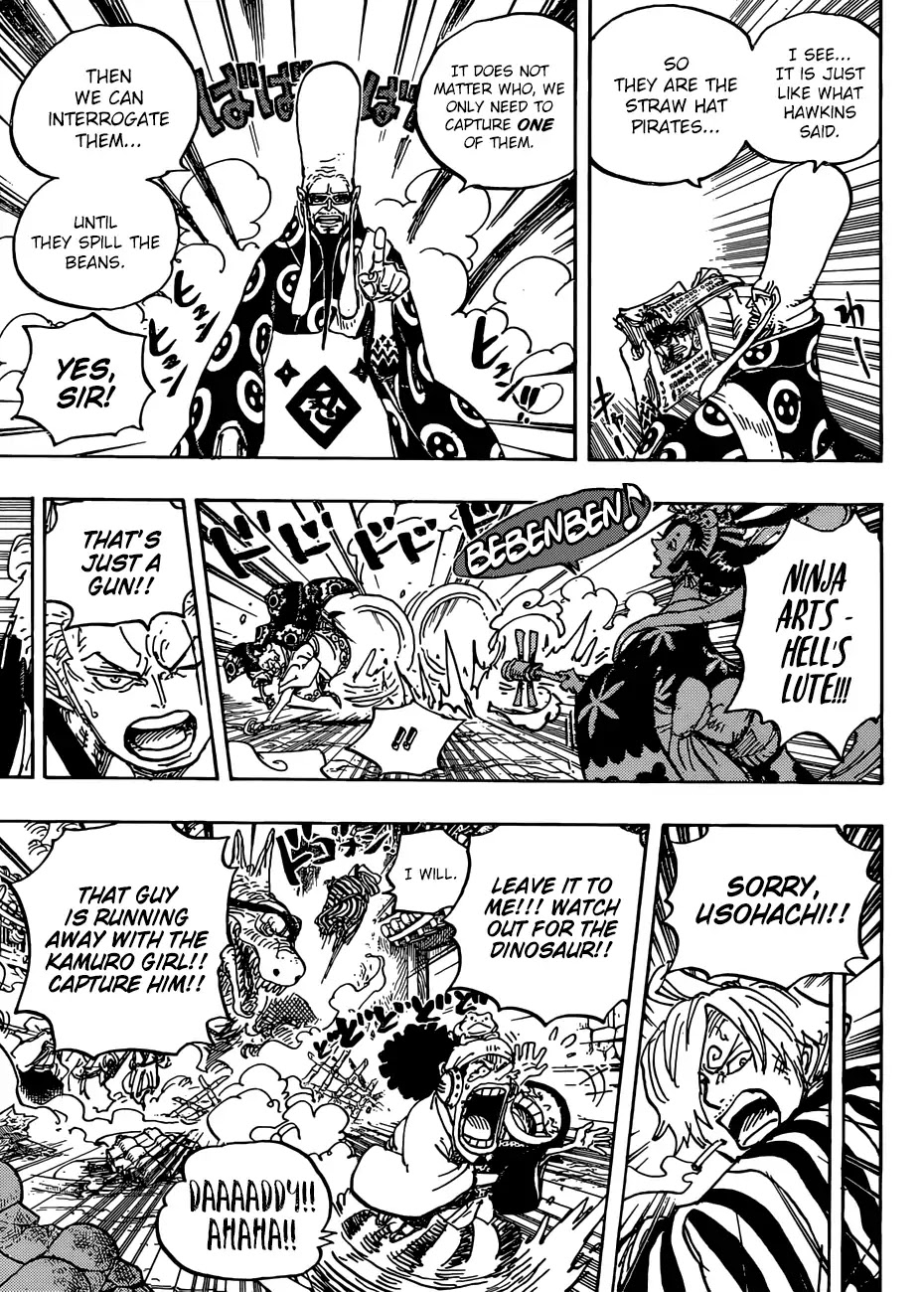 One Piece - Chapter 945: O-Lin