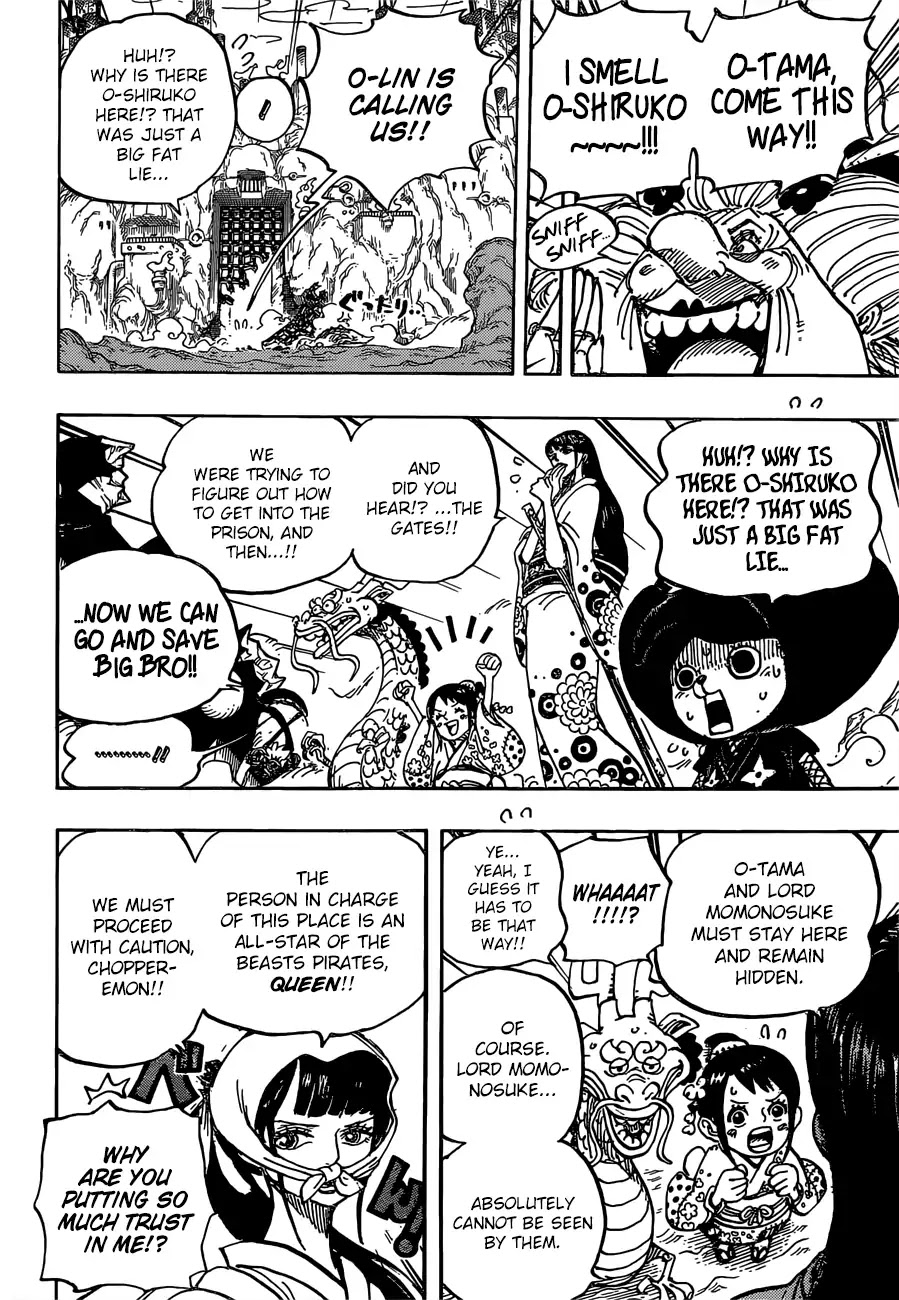 One Piece - Chapter 945: O-Lin