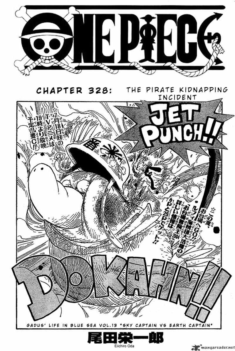 One Piece - Chapter 328 : The Pirate Kidnapping Incident