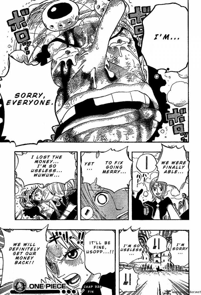 One Piece - Chapter 328 : The Pirate Kidnapping Incident