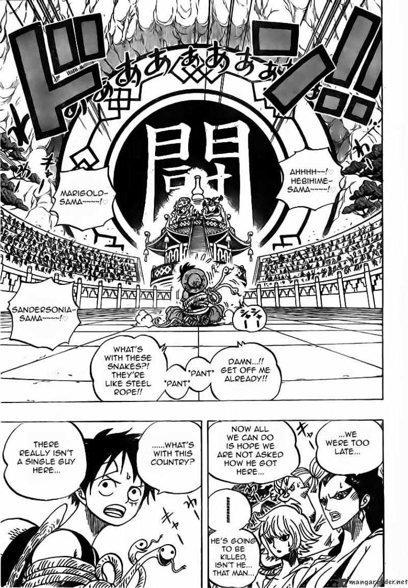 One Piece - Chapter 518 : Battle Arena