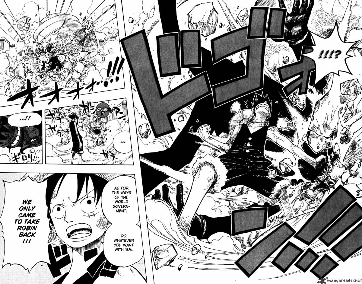 One Piece - Chapter 383 : Luffy Vs Blueno