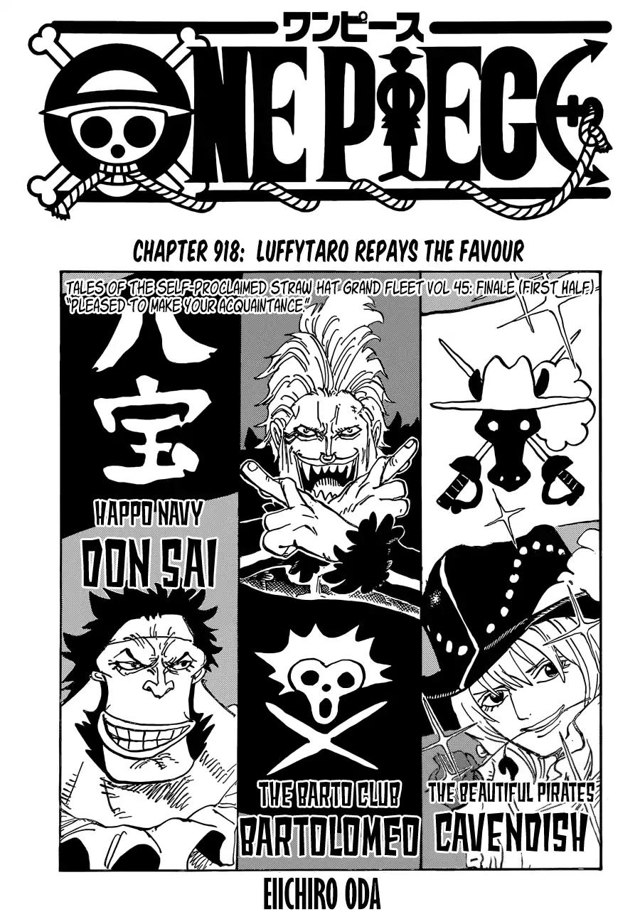 One Piece - Chapter 918