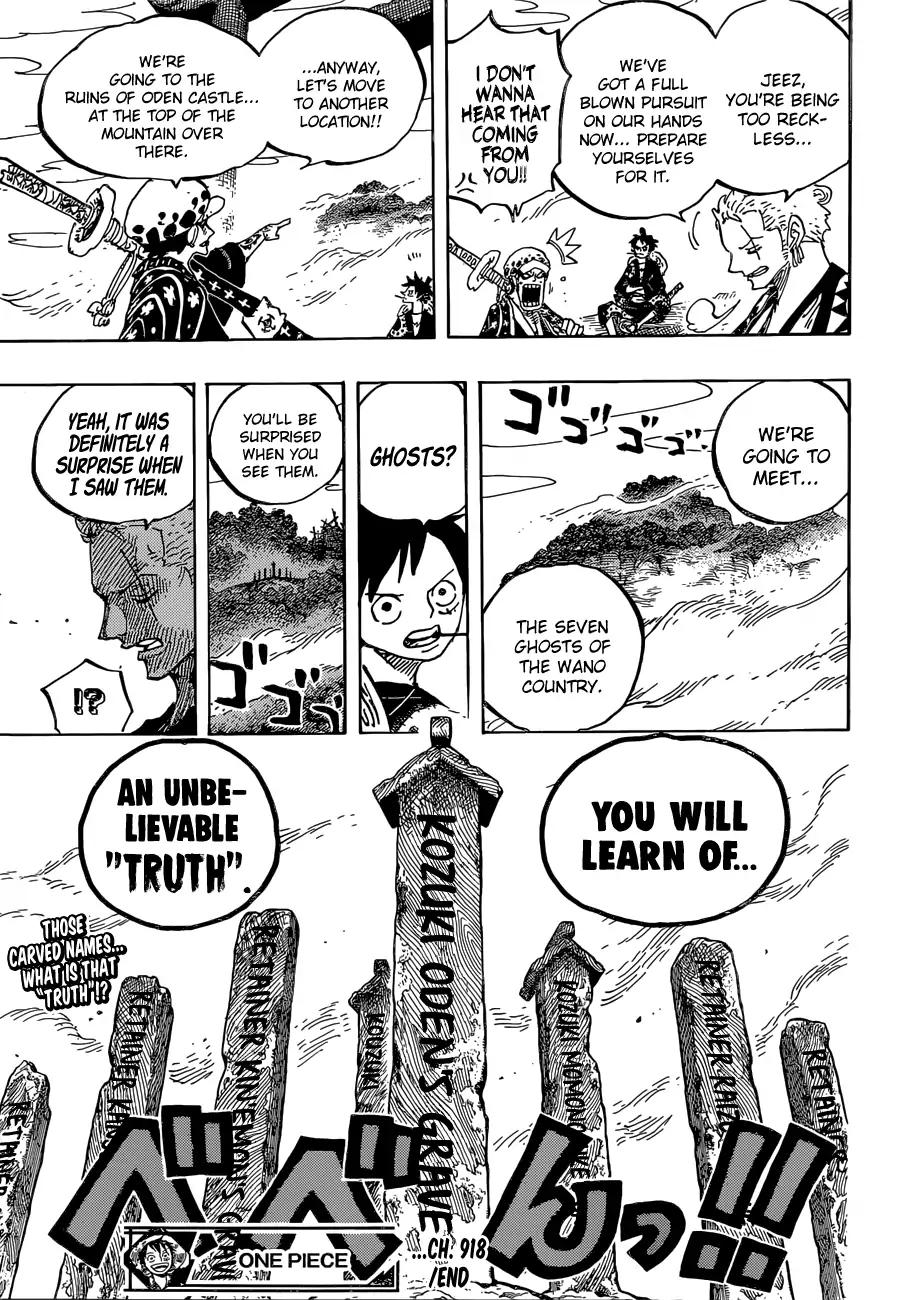 One Piece - Chapter 918