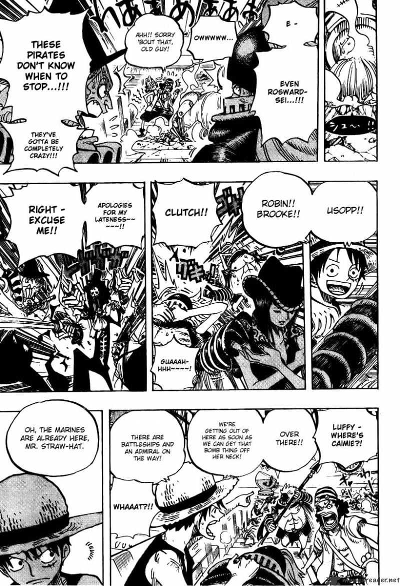 One Piece - Chapter 503 : An Island In Chaos