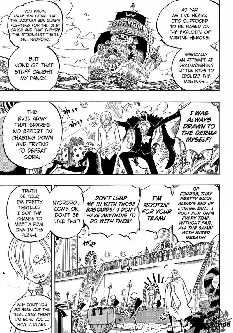 One Piece - Chapter 825 : The We Times  Comic Strip