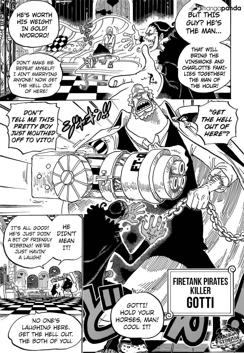 One Piece - Chapter 825 : The We Times  Comic Strip