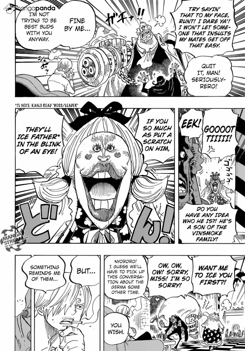 One Piece - Chapter 825 : The We Times  Comic Strip