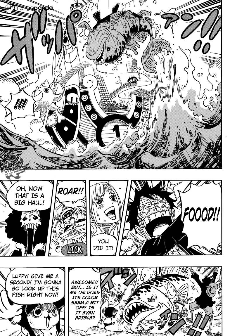 One Piece - Chapter 825 : The We Times  Comic Strip