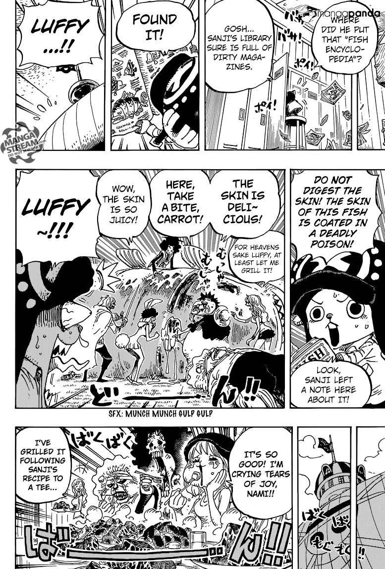 One Piece - Chapter 825 : The We Times  Comic Strip