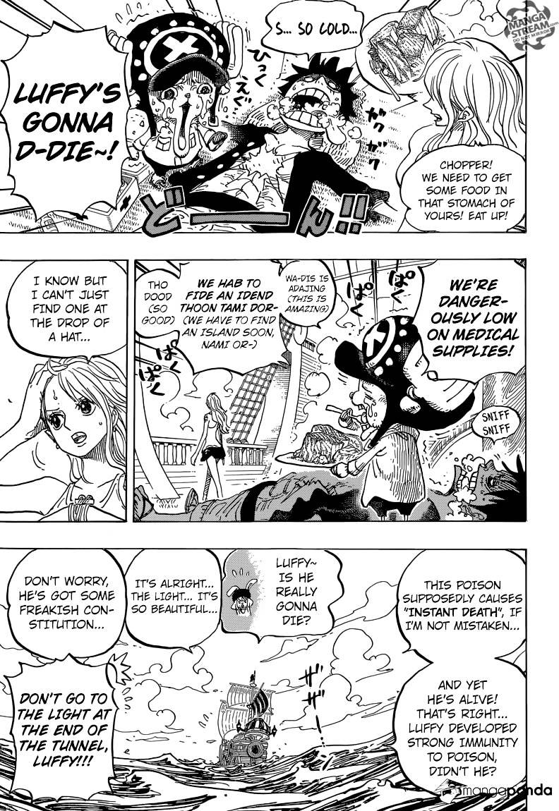 One Piece - Chapter 825 : The We Times  Comic Strip