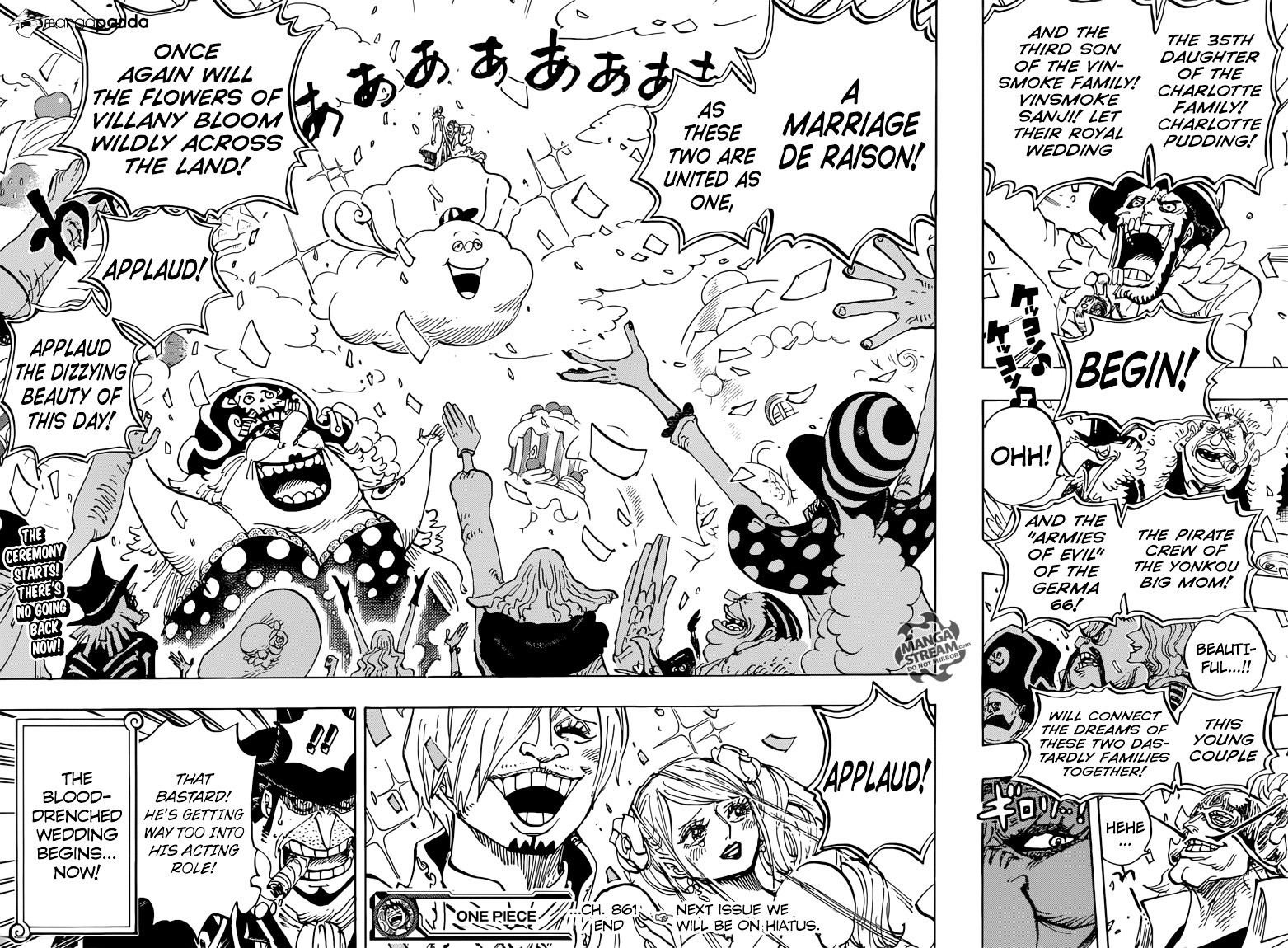 One Piece - Chapter 861 : The Consummate Actor