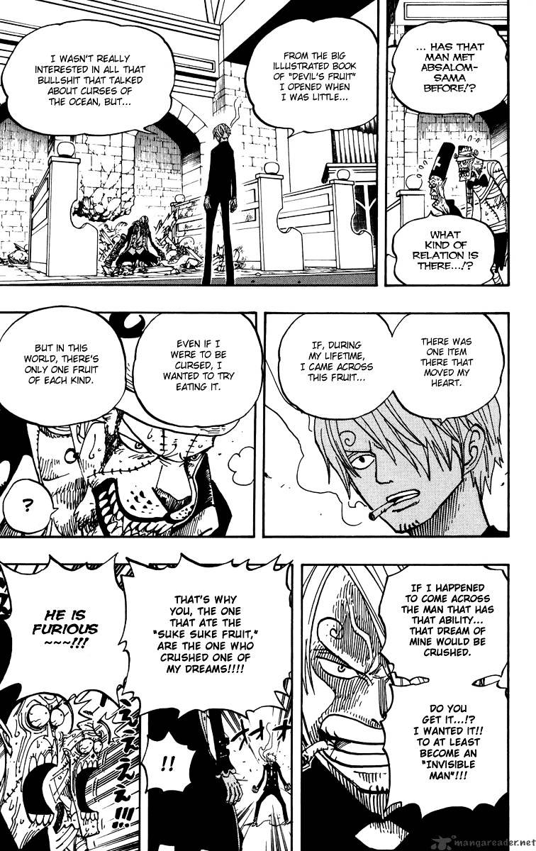 One Piece - Chapter 464 : Sanji S Dream