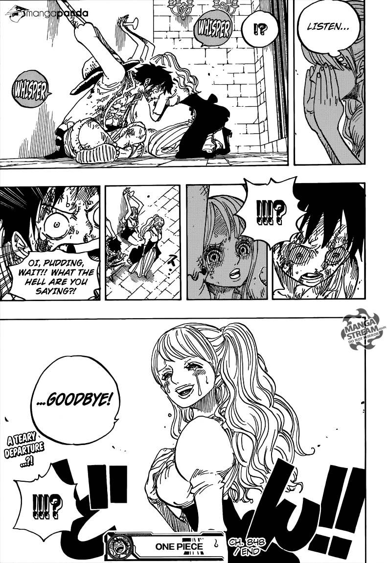 One Piece - Chapter 848 : Goobye