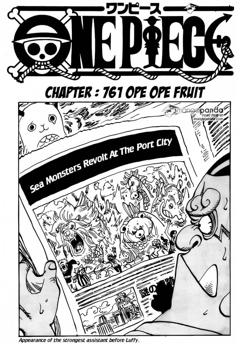 One Piece - Chapter 761 : Ope Ope Fruit