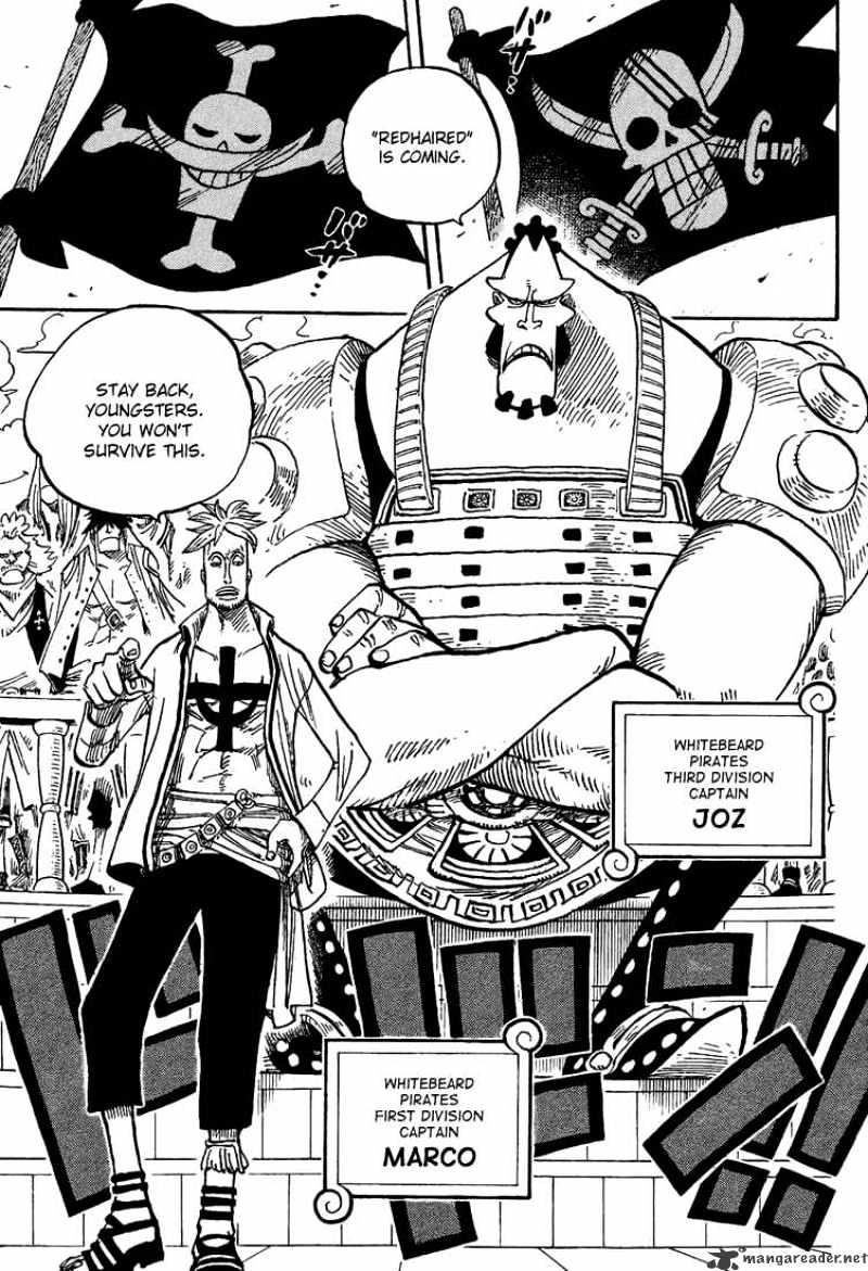 One Piece - Chapter 434 : Whitebeard And Redhaired