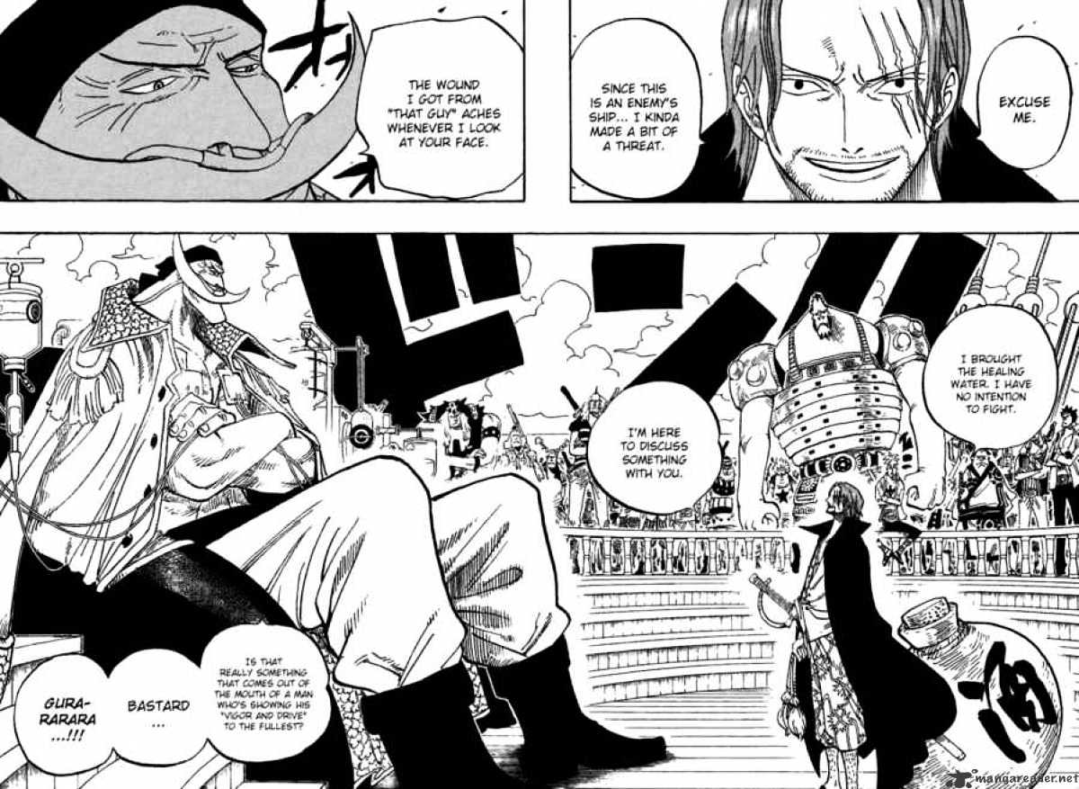 One Piece - Chapter 434 : Whitebeard And Redhaired