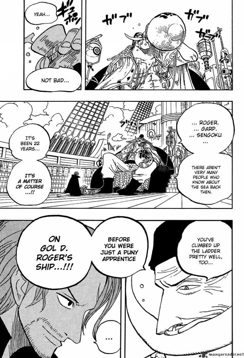 One Piece - Chapter 434 : Whitebeard And Redhaired