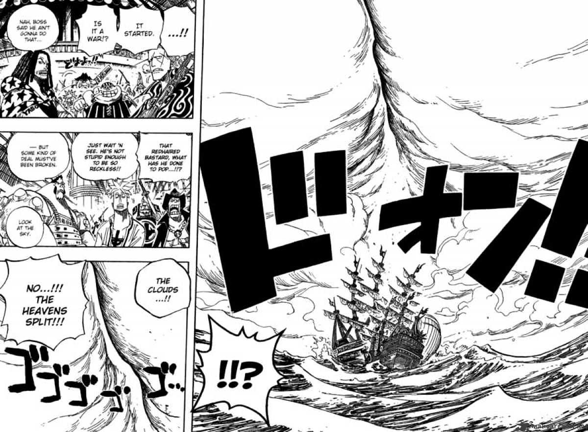 One Piece - Chapter 434 : Whitebeard And Redhaired