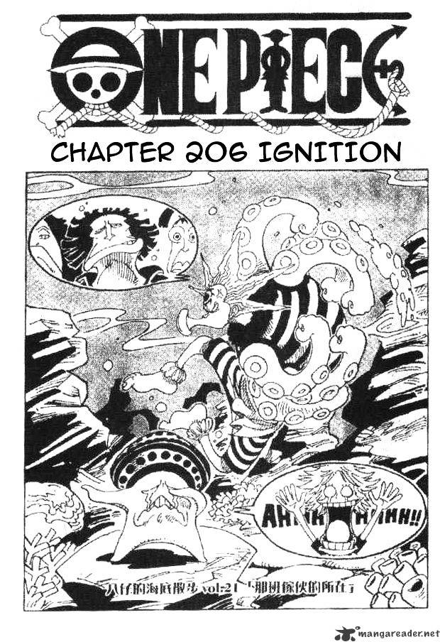 One Piece - Chapter 206 : Ignition