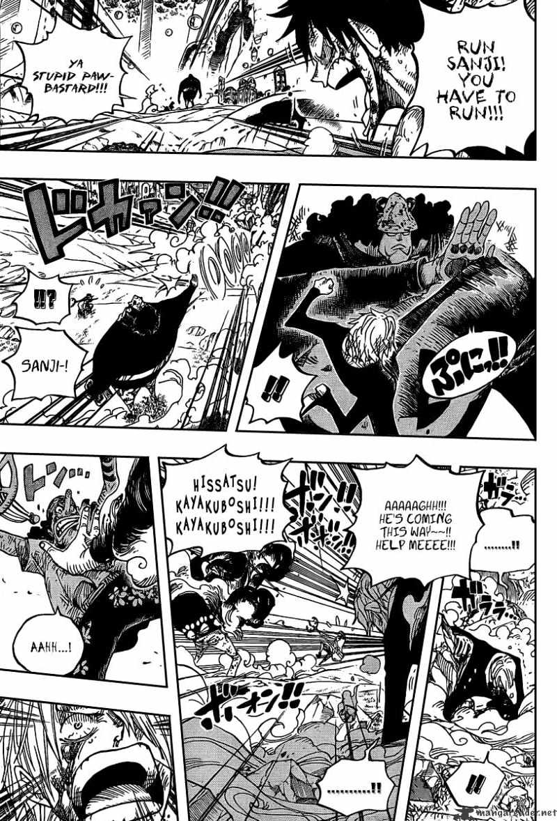 One Piece - Chapter 513 : I Couldn T Even