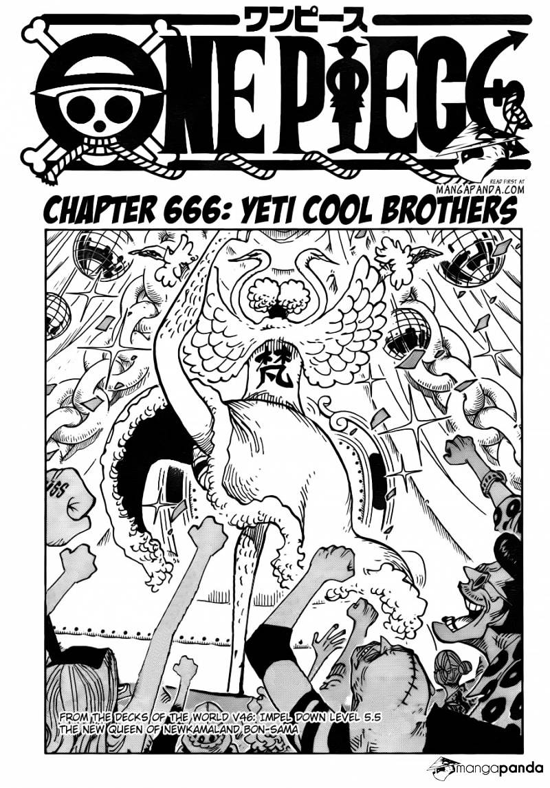 One Piece - Chapter 666 : Yeti Cool Brothers