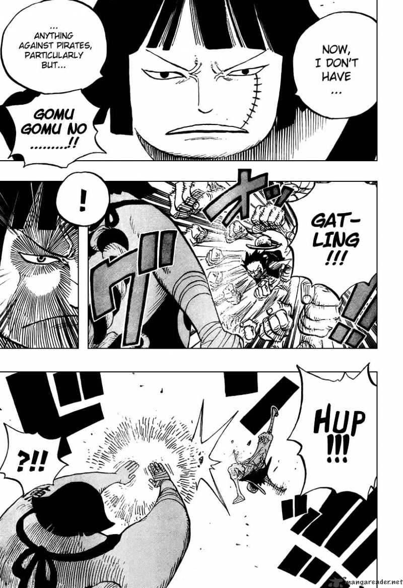 One Piece - Chapter 511 : Sentoumaru And His Broadaxe