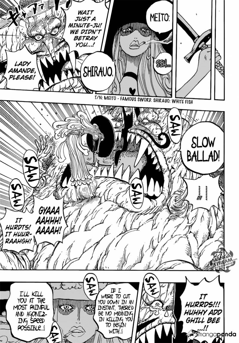 One Piece - Chapter 846 : Egg Defense