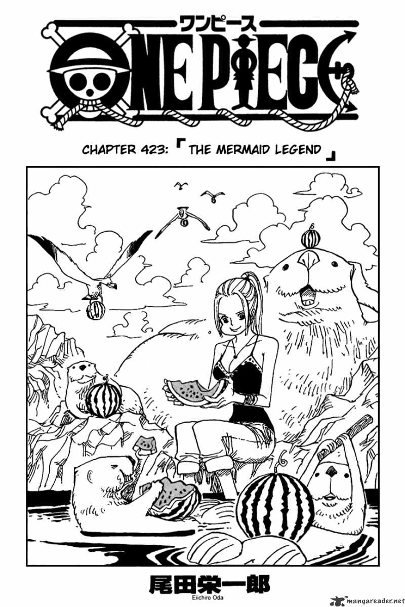 One Piece - Chapter 423 : The Mermaid Legend