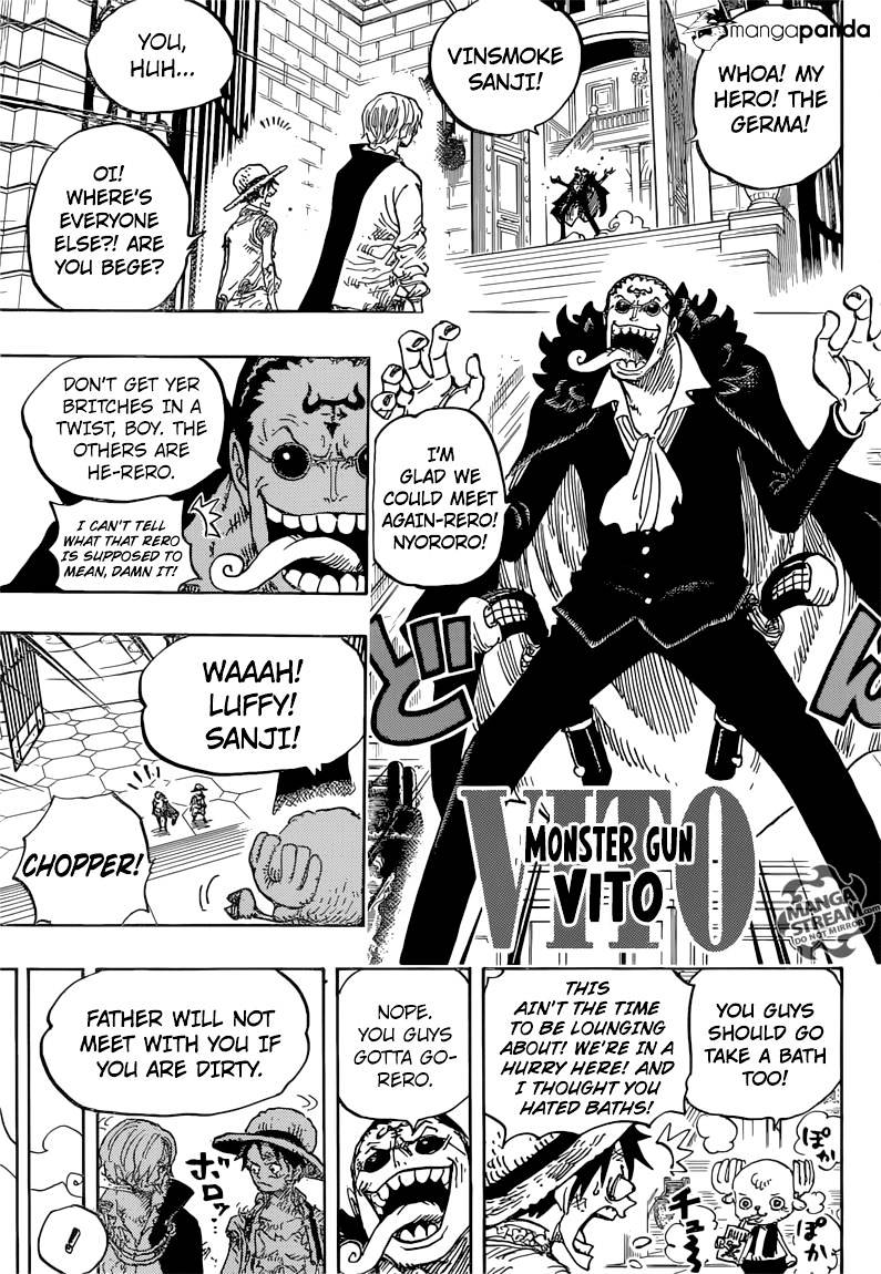 One Piece - Chapter 858 : Meeting