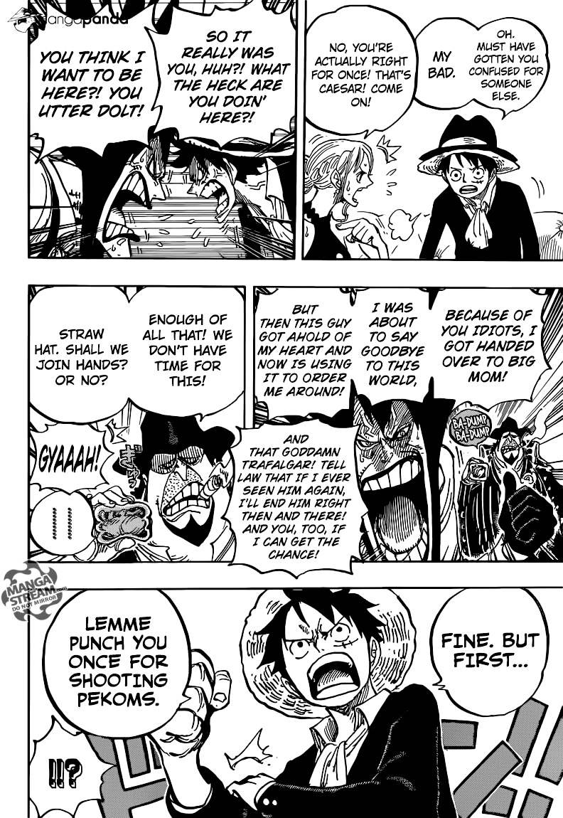 One Piece - Chapter 858 : Meeting