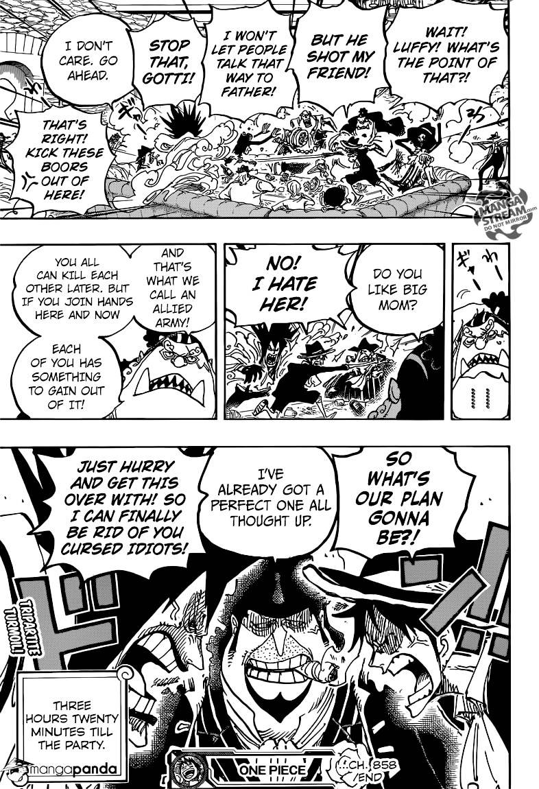 One Piece - Chapter 858 : Meeting