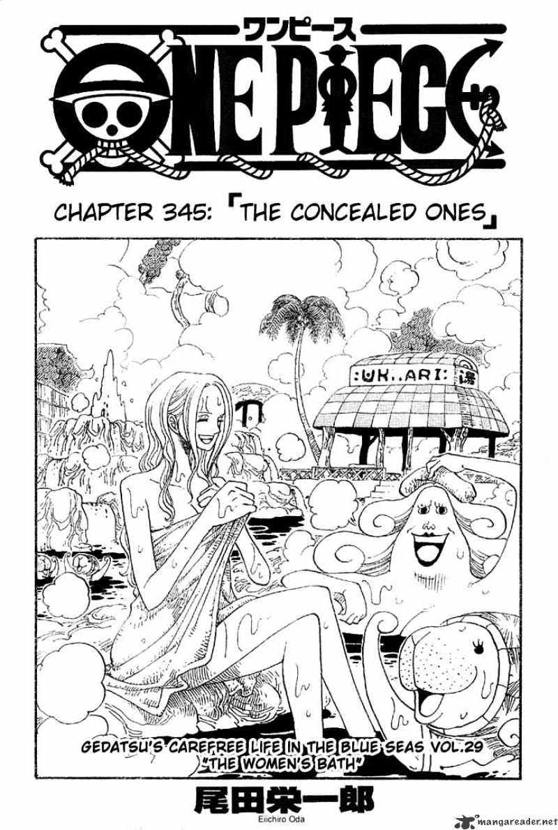 One Piece - Chapter 345 : The Concealed Ones