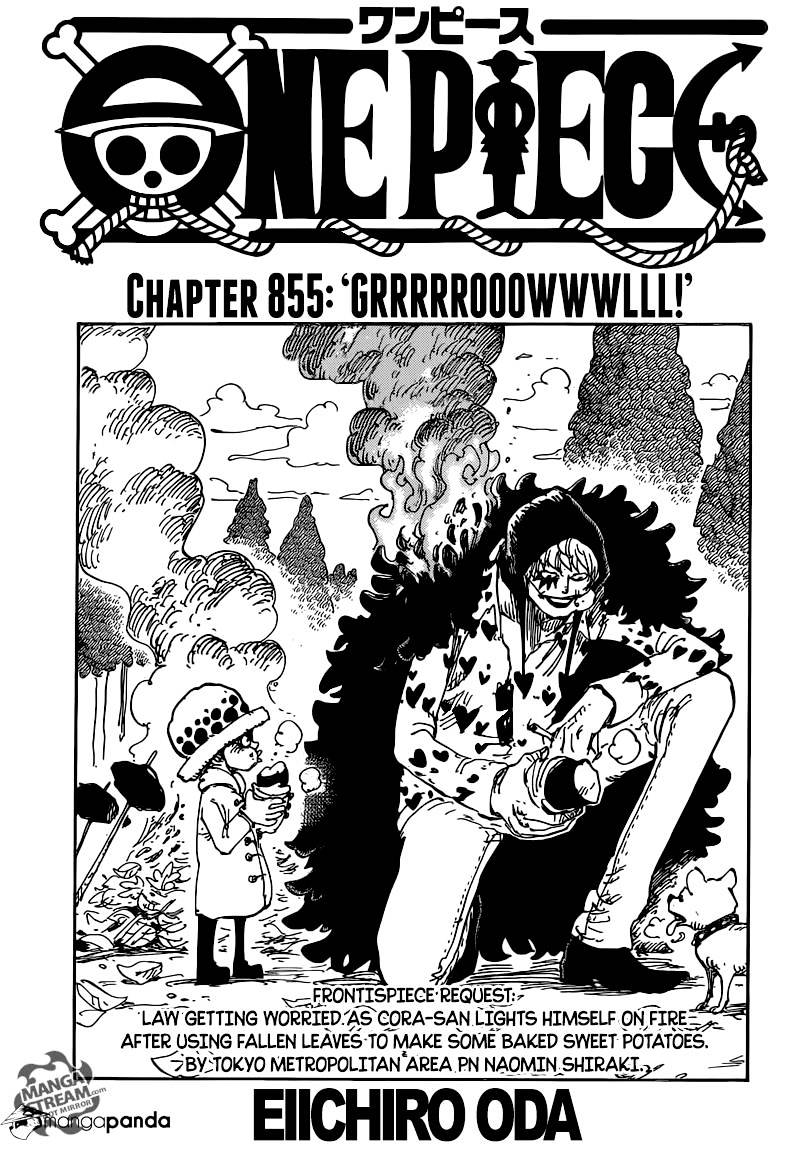 One Piece - Chapter 855 : Grrrrooowwll!!