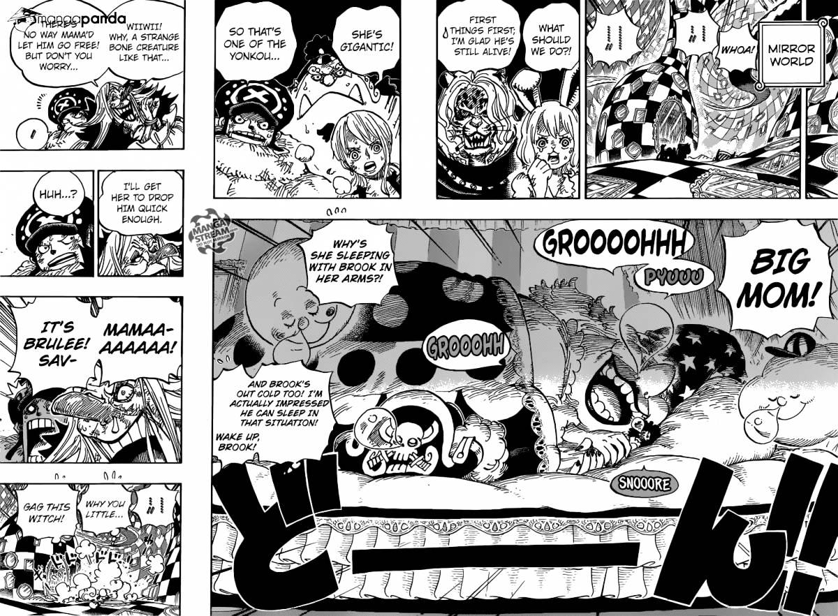 One Piece - Chapter 855 : Grrrrooowwll!!