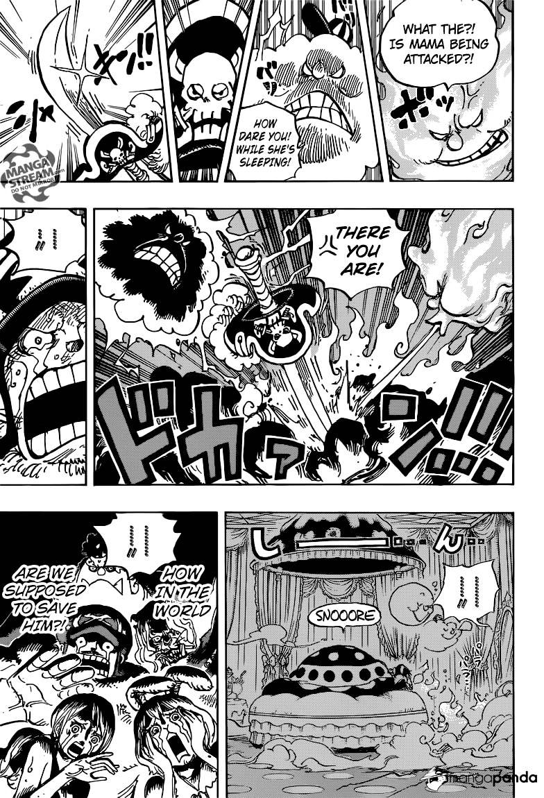 One Piece - Chapter 855 : Grrrrooowwll!!