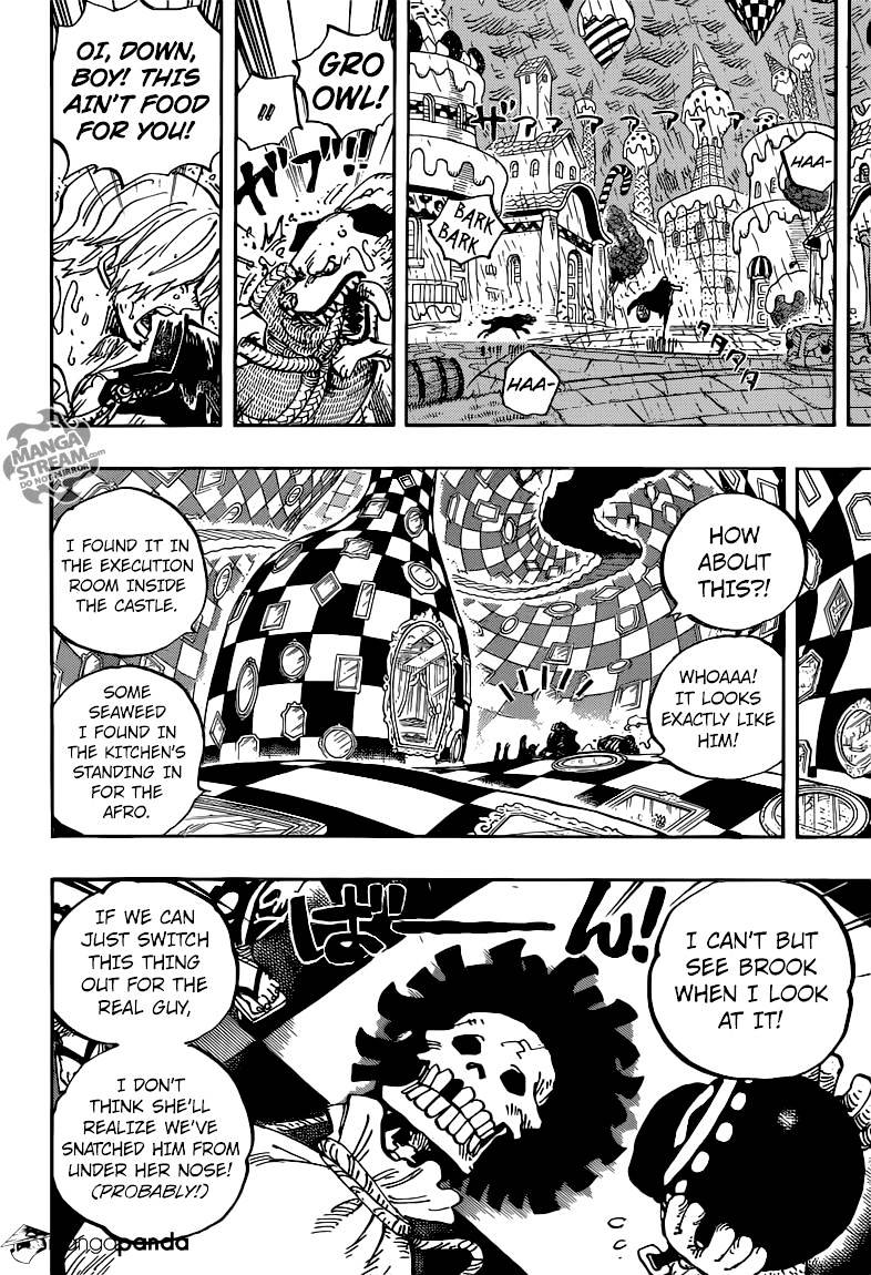 One Piece - Chapter 855 : Grrrrooowwll!!