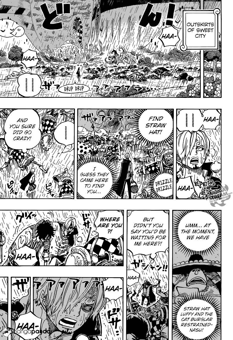 One Piece - Chapter 855 : Grrrrooowwll!!