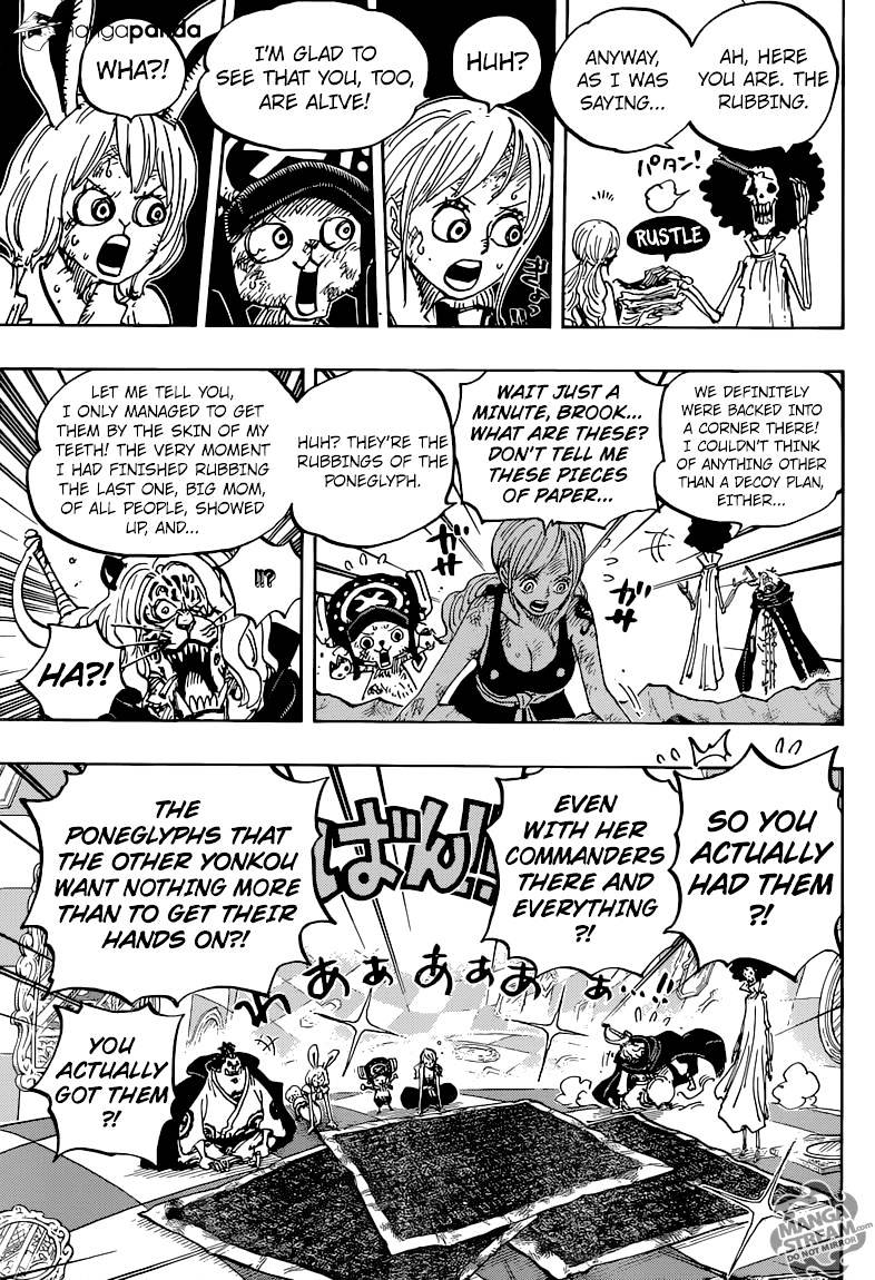 One Piece - Chapter 855 : Grrrrooowwll!!