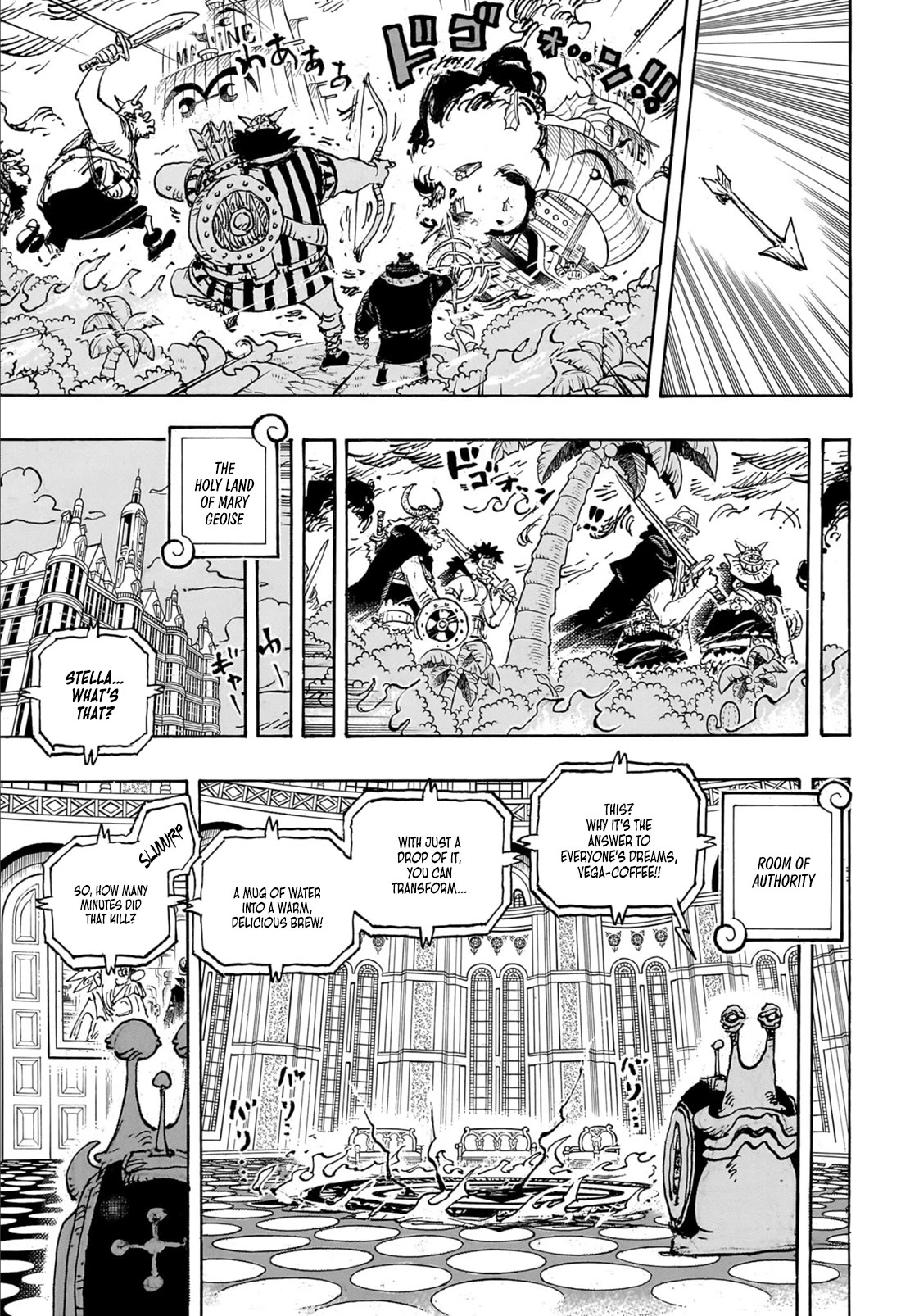 One Piece - Chapter 1110: Planetfall