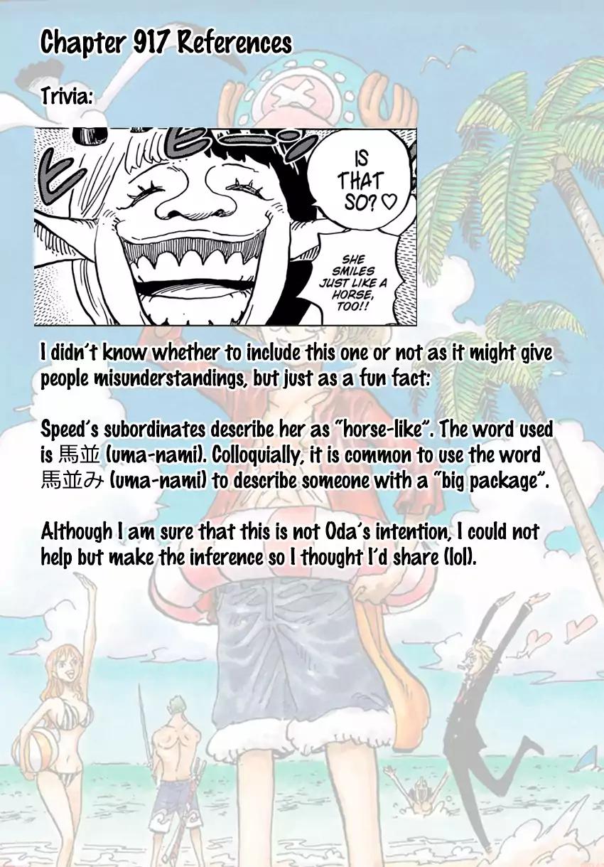 One Piece - Chapter 917